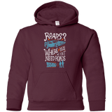 Sweatshirts Maroon / YS Back to the Future Youth Hoodie