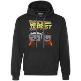 Sweatshirts Black / Small Back To The Past Premium Fleece Hoodie