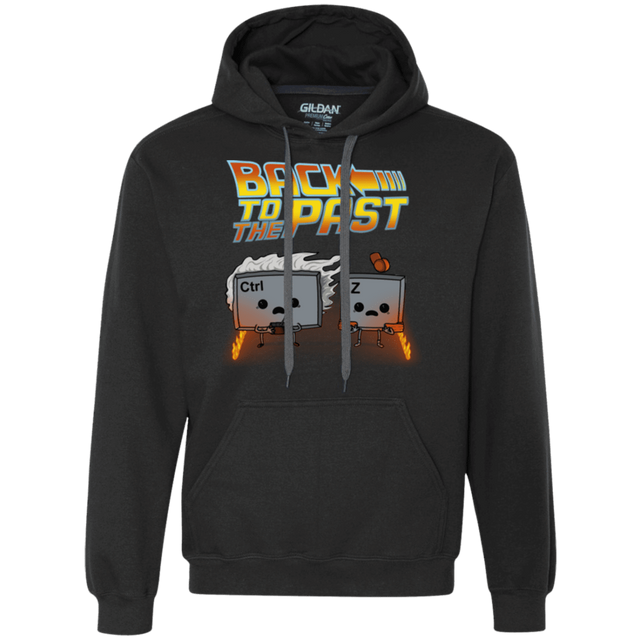 Sweatshirts Black / Small Back To The Past Premium Fleece Hoodie