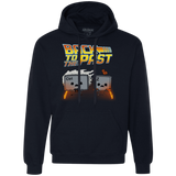 Sweatshirts Navy / Small Back To The Past Premium Fleece Hoodie