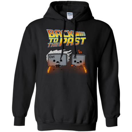Sweatshirts Black / Small Back To The Past Pullover Hoodie