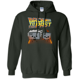 Sweatshirts Forest Green / Small Back To The Past Pullover Hoodie