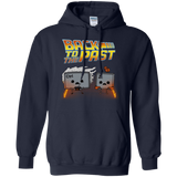 Sweatshirts Navy / Small Back To The Past Pullover Hoodie