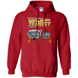 Sweatshirts Red / Small Back To The Past Pullover Hoodie