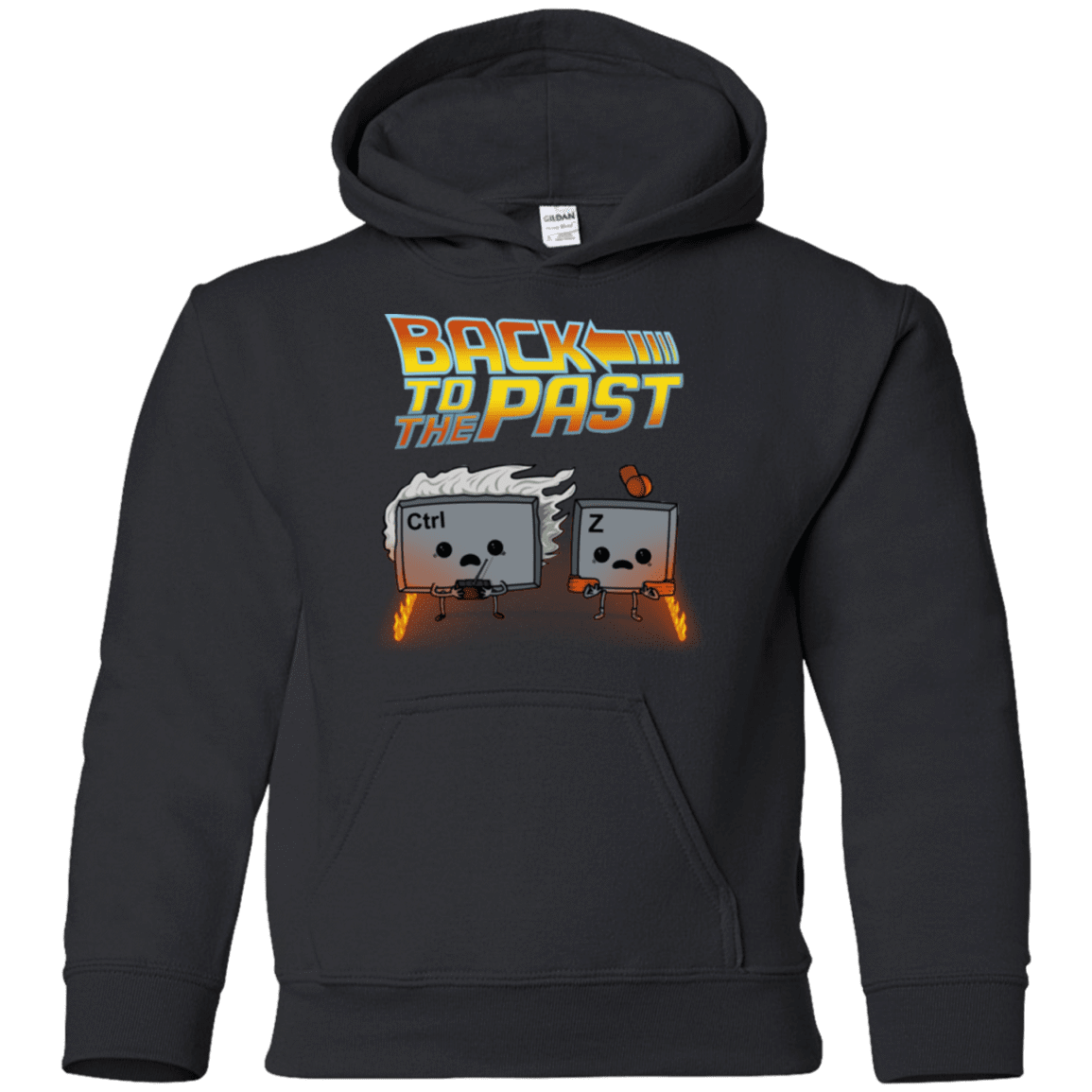 Sweatshirts Black / YS Back To The Past Youth Hoodie