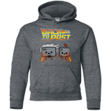 Sweatshirts Dark Heather / YS Back To The Past Youth Hoodie