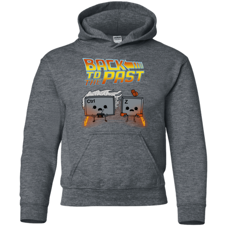 Sweatshirts Dark Heather / YS Back To The Past Youth Hoodie