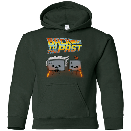 Sweatshirts Forest Green / YS Back To The Past Youth Hoodie