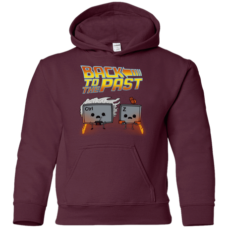 Sweatshirts Maroon / YS Back To The Past Youth Hoodie