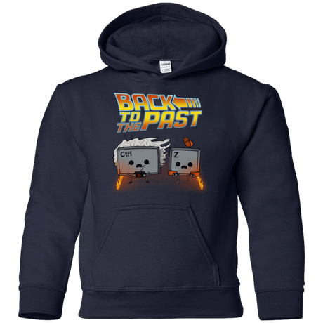 Sweatshirts Navy / YS Back To The Past Youth Hoodie