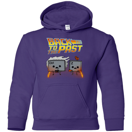 Sweatshirts Purple / YS Back To The Past Youth Hoodie