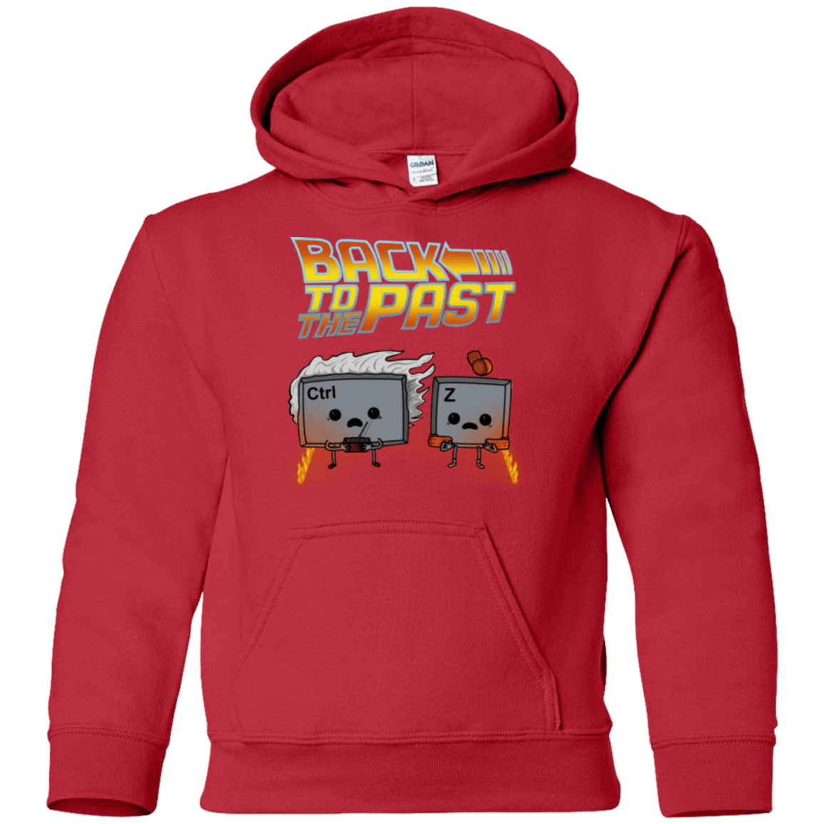 Sweatshirts Red / YS Back To The Past Youth Hoodie