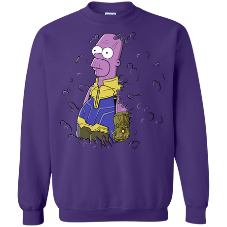 Sweatshirts Purple / S Back to the Portal Crewneck Sweatshirt