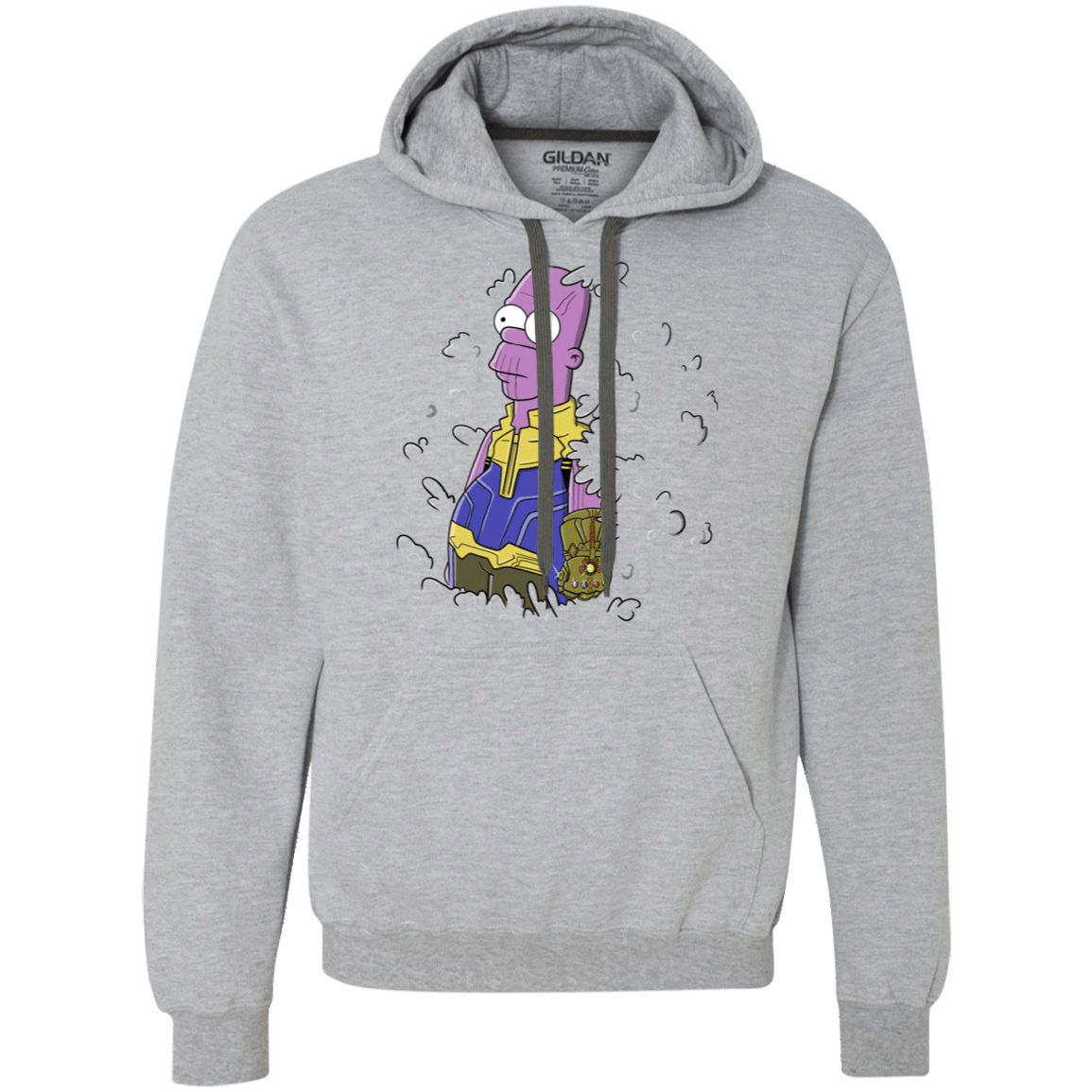 Sweatshirts Sport Grey / L Back to the Portal Premium Fleece Hoodie