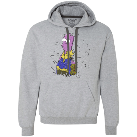 Sweatshirts Sport Grey / L Back to the Portal Premium Fleece Hoodie