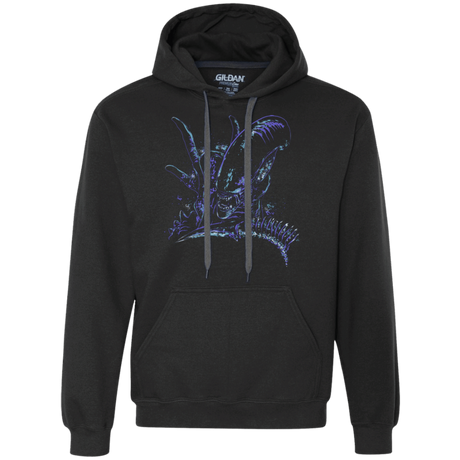 Sweatshirts Black / Small Back To The Preimitive Horror Premium Fleece Hoodie