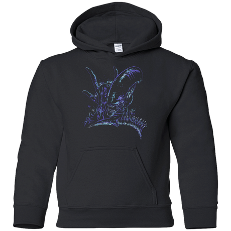 Sweatshirts Black / YS Back To The Preimitive Horror Youth Hoodie