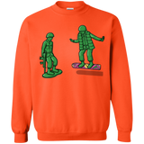 Sweatshirts Orange / Small Back Toy The Future Crewneck Sweatshirt