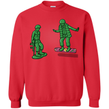 Sweatshirts Red / Small Back Toy The Future Crewneck Sweatshirt