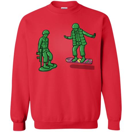 Sweatshirts Red / Small Back Toy The Future Crewneck Sweatshirt