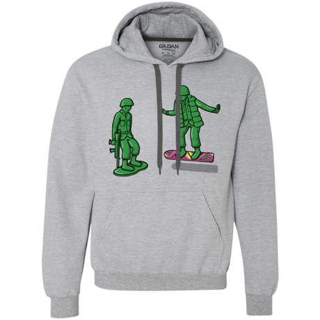 Sweatshirts Sport Grey / Small Back Toy The Future Premium Fleece Hoodie