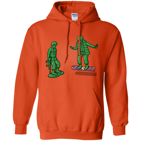 Sweatshirts Orange / Small Back Toy The Future Pullover Hoodie