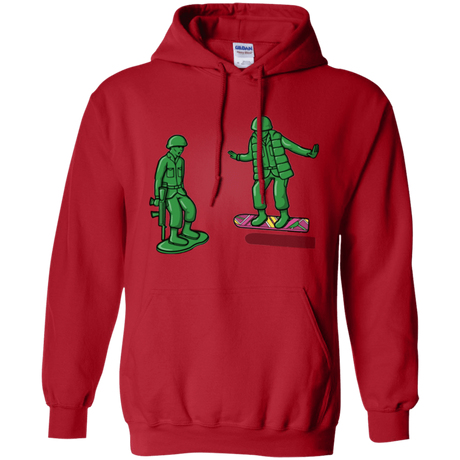 Sweatshirts Red / Small Back Toy The Future Pullover Hoodie
