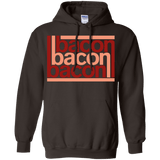 Sweatshirts Dark Chocolate / Small Bacon-Bacon-Bacon Pullover Hoodie