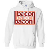 Sweatshirts White / Small Bacon-Bacon-Bacon Pullover Hoodie