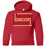 Sweatshirts Red / YS Bacon-Bacon-Bacon Youth Hoodie