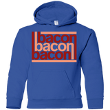 Sweatshirts Royal / YS Bacon-Bacon-Bacon Youth Hoodie