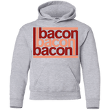 Sweatshirts Sport Grey / YS Bacon-Bacon-Bacon Youth Hoodie