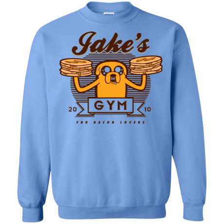 Sweatshirts Carolina Blue / Small Bacon lovers gym Crewneck Sweatshirt