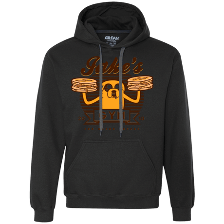 Sweatshirts Black / Small Bacon lovers gym Premium Fleece Hoodie