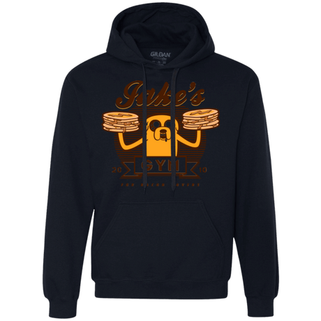 Sweatshirts Navy / Small Bacon lovers gym Premium Fleece Hoodie