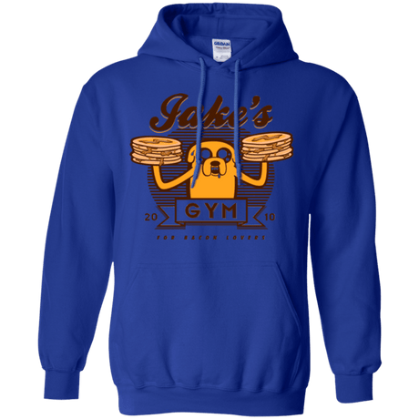 Sweatshirts Royal / Small Bacon lovers gym Pullover Hoodie
