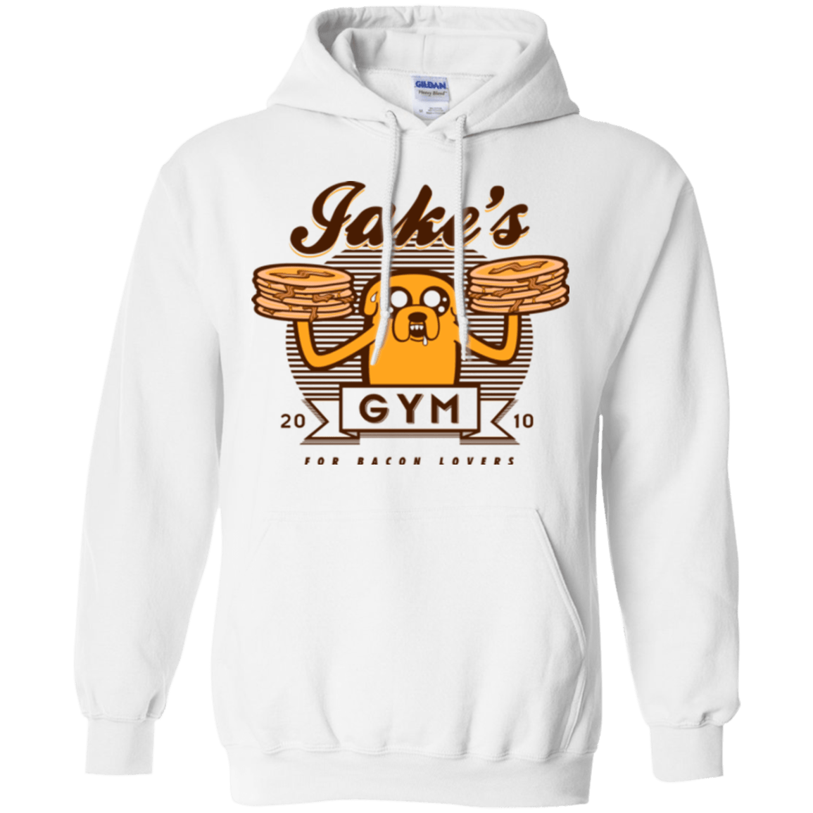 Sweatshirts White / Small Bacon lovers gym Pullover Hoodie