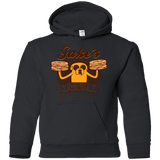 Sweatshirts Black / YS Bacon lovers gym Youth Hoodie