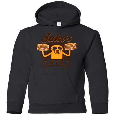 Sweatshirts Black / YS Bacon lovers gym Youth Hoodie