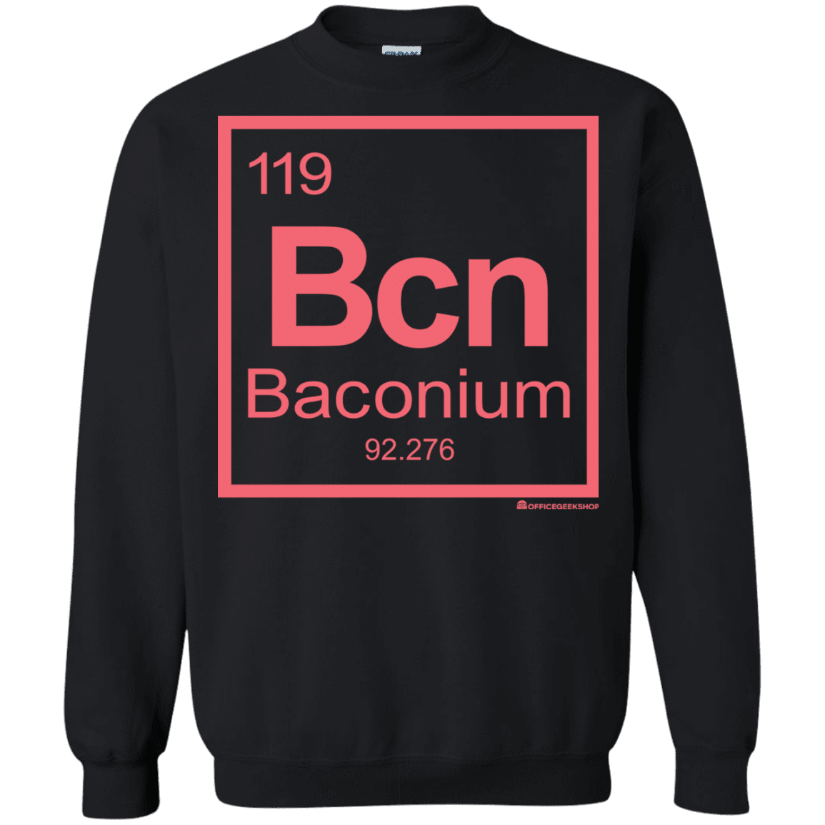 Sweatshirts Black / Small Baconium Crewneck Sweatshirt