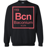 Sweatshirts Black / Small Baconium Crewneck Sweatshirt