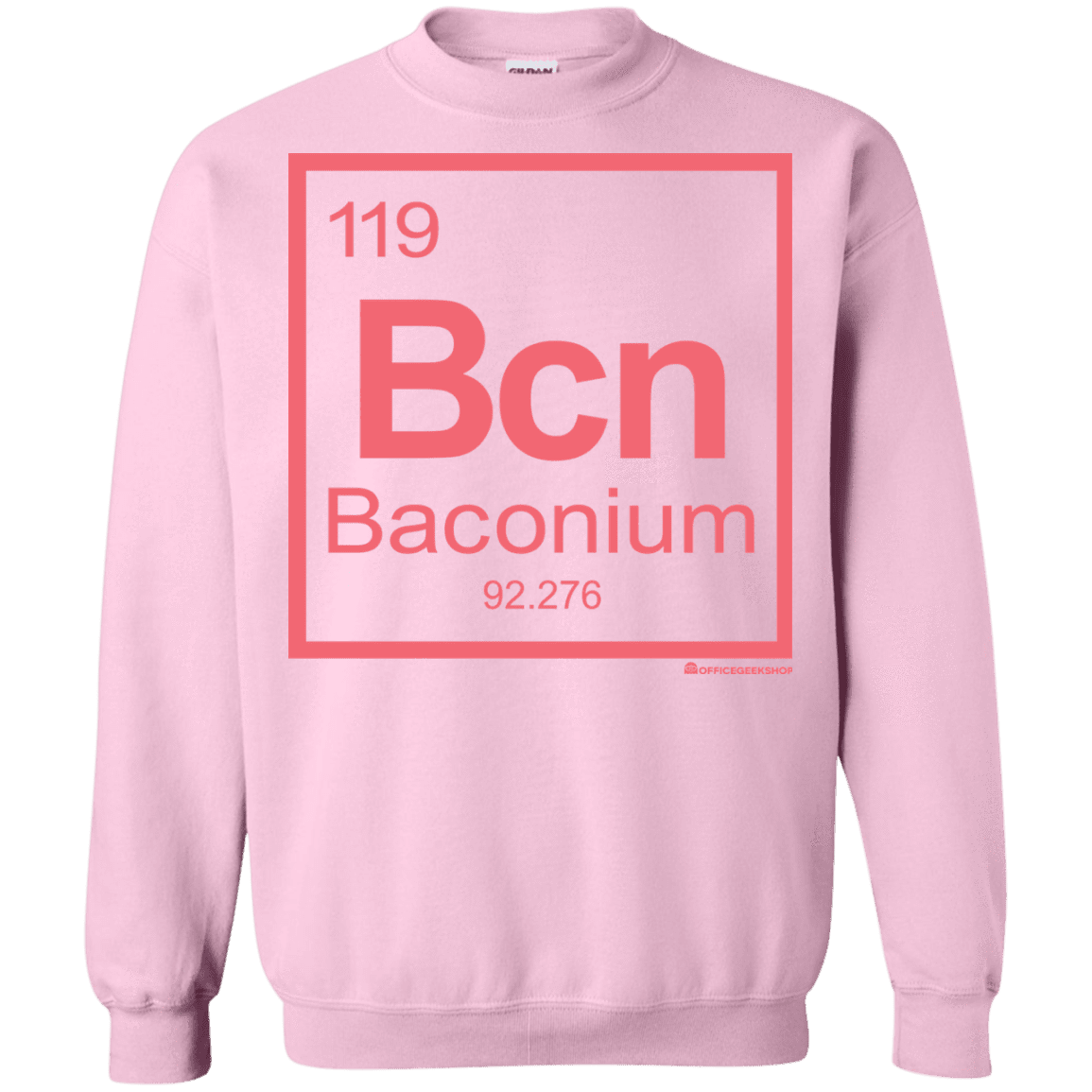 Sweatshirts Light Pink / Small Baconium Crewneck Sweatshirt