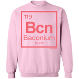Sweatshirts Light Pink / Small Baconium Crewneck Sweatshirt