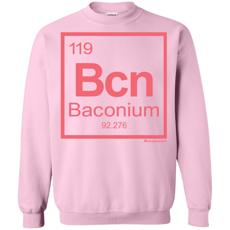 Sweatshirts Light Pink / Small Baconium Crewneck Sweatshirt