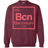 Sweatshirts Maroon / Small Baconium Crewneck Sweatshirt