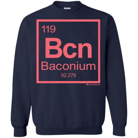 Sweatshirts Navy / Small Baconium Crewneck Sweatshirt