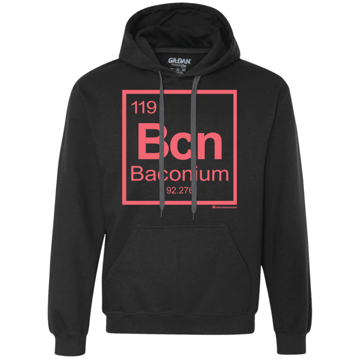 Sweatshirts Black / Small Baconium Premium Fleece Hoodie