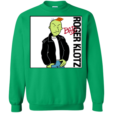 Sweatshirts Irish Green / Small BAD Crewneck Sweatshirt