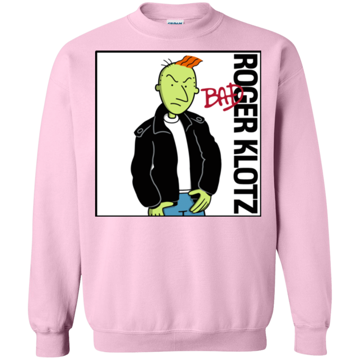 Sweatshirts Light Pink / Small BAD Crewneck Sweatshirt