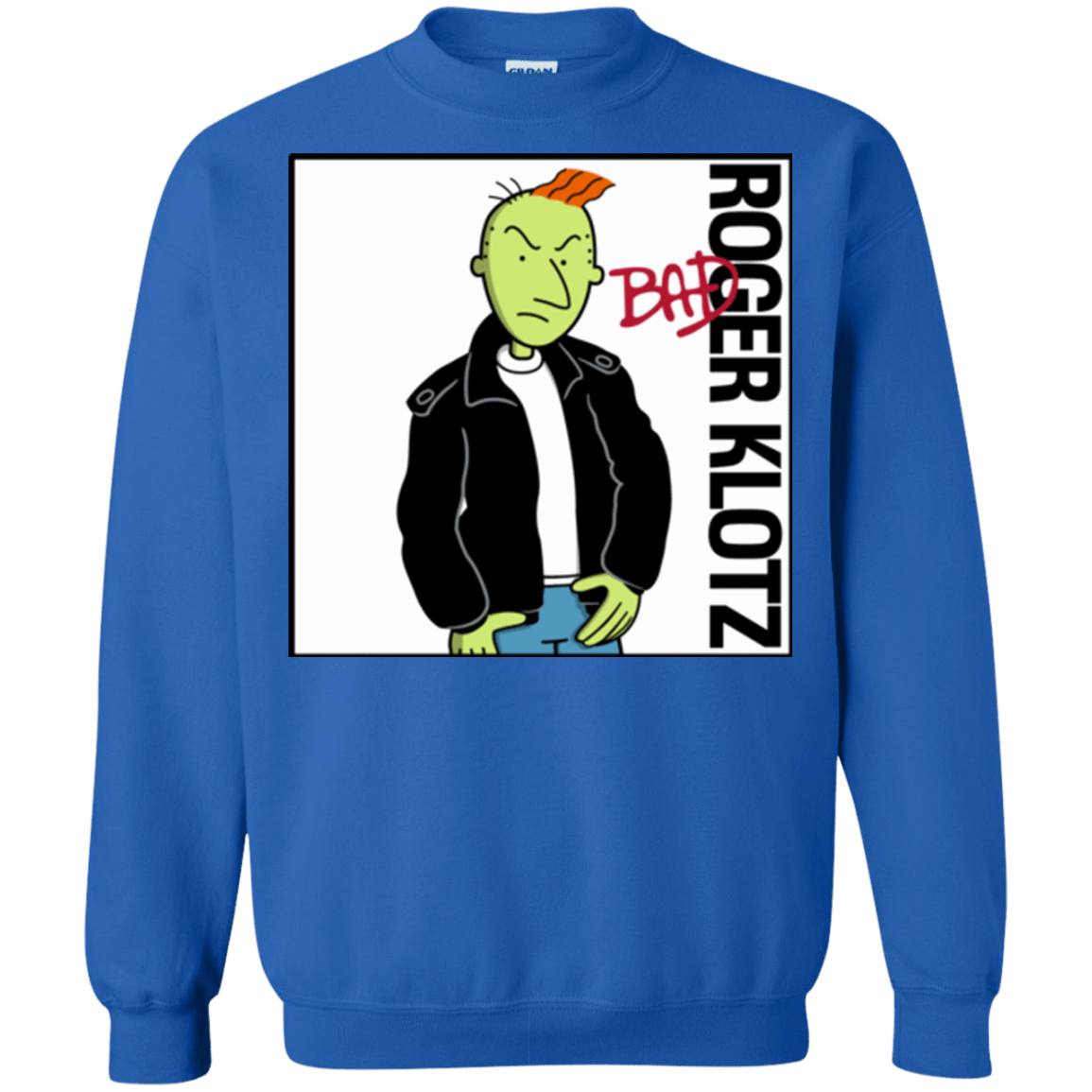 Sweatshirts Royal / Small BAD Crewneck Sweatshirt